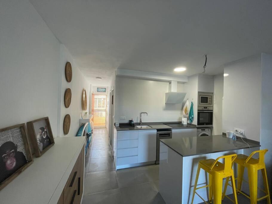 Estudio Primera Linea De Playa Tabernes de Valldigna Exterior foto
